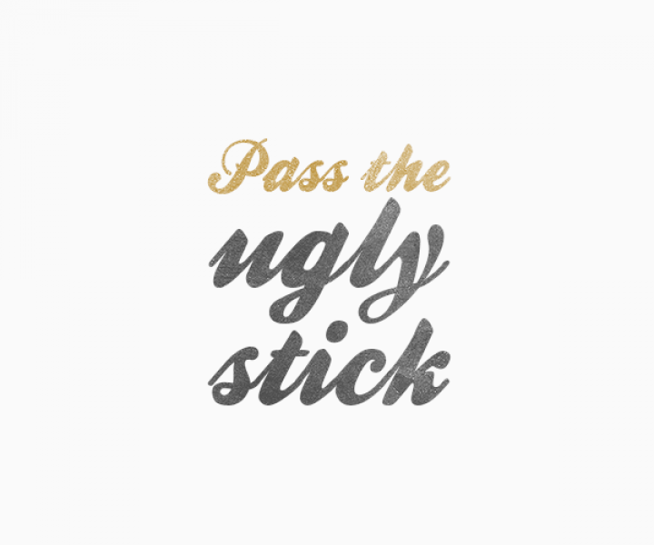 Pass the Ugly Stick iPhone App